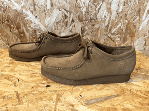 ★CLARKS WALLABEE/UK9