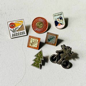 新品 DEAD STOCK 廃盤 REI Co-op ピンバッジ 7種セット まとめ売り ピンズ PINS アウトドア 検 ヴィンテージ OLD