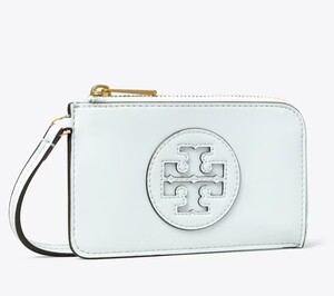 2024秋冬最新!!　直営モデル　Tory Burch ELLA BIO ZIP CARD CASE　　ロサンゼルスから最新本物をお届け!!