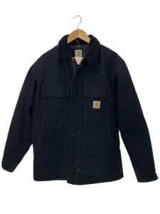 Carhartt◆デッキジャケット/-/-/BLK/無地