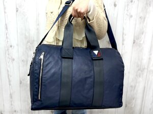 極美品 LOUIS VUITTON ルイヴィトン Vライン スタートMM マリーヌ ボストンバッグ ショルダー バッグ M51123 A4可 2WAYメンズ79827