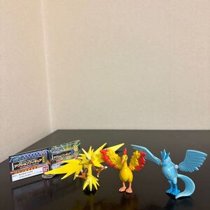 アクションフィギュア ファイヤー サンダー フリーザー 中古品 ポケモン ポケットモンスター