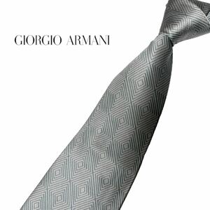 GIORGIO ARMANI ネクタイ パターン柄 ジョルジオアルマーニ USED 中古 m318