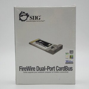 [新品]SIIG FireWire Dual-Port CardBus windows対応 firewire　アダプター yss p074