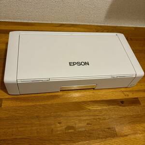 ジャンク EPSON PX-S05W インクジェット モバイル プリンター 白