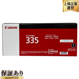 Canon キヤノン カートリッジ 335 ブラック BLACK CARTRIDGE 未使用 未開封T9642602