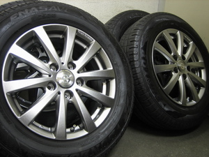 ■USED■美品TEAM SPARCO ballare15インチ＆DUNLOP ENASAVE EC204 195/65R15■ゴルフ/アウディ■