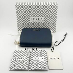 FURLA フルラ 2つ折り財布 レザー 箱付き【k4260-m】