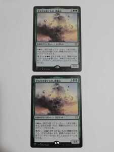 MTG マジックザギャザリング 空を引き裂くもの、閼螺示 日本語版 2枚セット