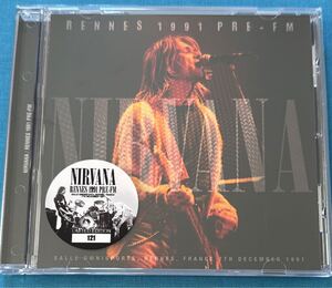 Nirvana Rennes 1991 Pre-FM DVDR付き