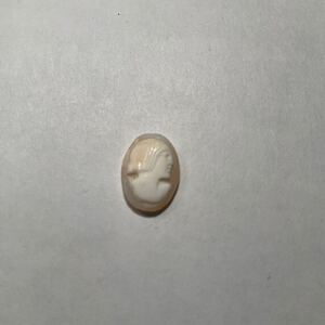 cameo6 ヴィンテージ　シェルカメオ　ルース　1.2×0.9cm