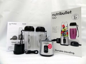 nutribullet GO　ニュートリブレットゴー　コードレスブレンダー　NBG-100　プロテインシェイク　スムージー　中古品