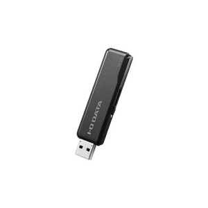 IOデータ USBメモリ ブラック [128GB /USB3.1 /USB TypeA /スライド式] U3-STD128GR/K