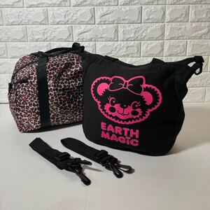 HS28 CHUBBY GANG チャビーギャング 2wayバッグ EARTH MAGIC アースマジッグ 2way リバーシブルバッグ