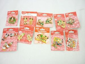 【同梱可】中古品 ディズニー クリスマス のみ ドナルド デイジー 他 ピンバッジ グッズセット