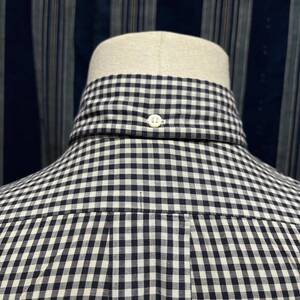 2 マチ付き 50s 60s eagle shirt makers half sleeve b.d. shirt 50年代 60年代 アメリカ製 ギンガムチェック シャツ ボタンダウン