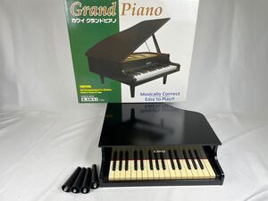 ☆ KAWAI グランドピアノ☆ トイピアノ ミニピアノ　黒　カワイ 楽器 ピアノ 中古品　【572】