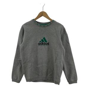 adidas アディダス EQT CREW SWEAT スウェット sizeM/グレー