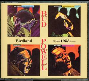 2CD Bud Powell バド・パウエル Birdland 1953 All Season Sessions