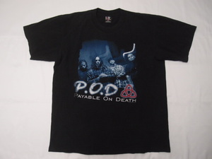 ◆古着卸USA■P.O.D☆Tシャツ★★★XL　giantボディ　 アメリカ直輸入　SALE お見逃しなく!