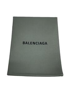 BALENCIAGA◆クラッチバッグ/レザー/グレー/無地/568816・1160・X・535269