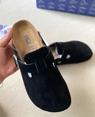 BIRKENSTOCK BOSTON サンダルアウトドア 靴 ビルケン 黒