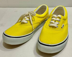 150A VANS ヴァンズ ERA スニーカー イエロー【中古】