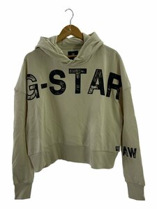 G-STAR RAW◆パーカー/S/コットン/BEG/embro print loose hdd sw