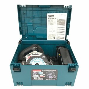 MAKITA マキタ 125mm 充電式マルノコ HS474D 充電器付き 通電○【CFAP8012】