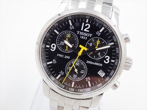 360144/②【1円スタート】TISSOT ティソ 稼動品 JA-14994 クロノグラフ メンズ 時計 クオーツ ケース38mm