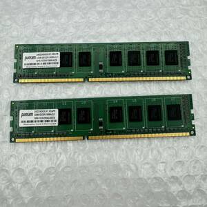 【中古品】PANRAM パソコン用メモリ 2枚セット240D34G628,HY,KSAFR U-DIMM 4GB DDR3-1600MHz-CL11 Warranty Void If Removed