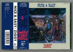 ZIGGY　ジギー ／ NICE ＆ EASY　ＣＤ帯付