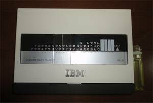 ◆IBM 電話帳 アドレス帳 非売品 PLUS製 CASSETTE INDEX 昭和 レトロ 六本木 汎用機 ビッグブルー　