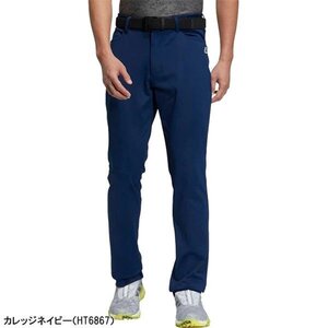 ★アディダス ゴルフ adidas GOLF 新品 メンズ EX STRETCH ACTIVE ストレッチ ポンチ ロングパンツ 紺 [HT6867-92] 四 参★QWER★