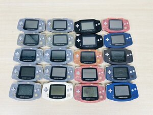 ゲームボーイアドバンス 20台 Nintendo ジャンク扱い 業者向け 任天堂 大量 部品取り 海外 卸売り 断捨離 未検品 YJ5