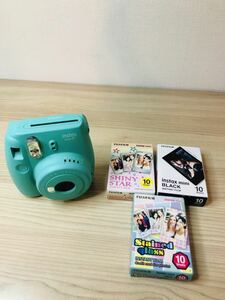 ◯ FUJIFILM 富士フィルム チェキ instax mini 8＋ フジフィルム フィルム付き 通電確認済み