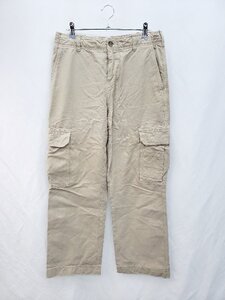 ◇ TOMMY HILFIGER トミーヒルフィガー カーゴ パンツ サイズ30/32 ベージュ メンズ P