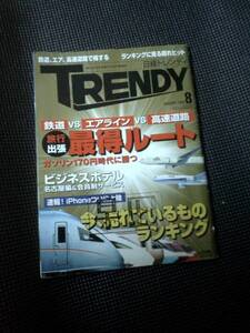 日経トレンディ★難あり★　2008/8月号　日経BP社★