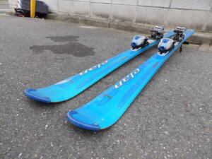 24 elan スキー板 WHISTLER 160cm 11cm/6.8cm/9.5cm ビン MARK E10.0 27.5cm-36.5cm 中古！