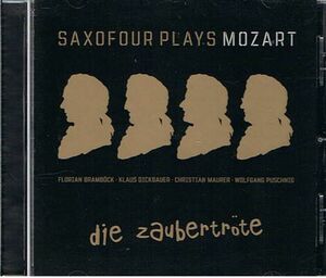 ＣＤ　Saxofour Plays Mozart / Die Zaubertrate