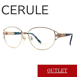 【度付きレンズ込み】アウトレット 148 CERULE セリューレ outlet sale セール 眼鏡 めがね 伊達眼鏡