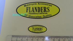 ①FLANDERS フランダース　ステッカー