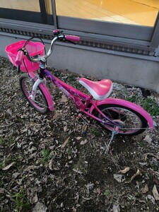 16インチ　自転車　子供　女の子　引き取り限定　茨城県