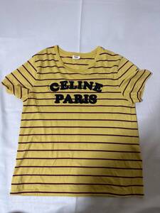 147 CELINE Tシャツ セリーヌ Tシャツ 1円スタート