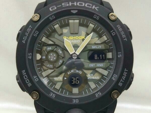 【CASIO G‐SHOCK】GA-2000 腕時計 クォーツ 20BAR メンズ 中古