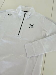 オークリー　ＳＫＵＬＬ　ＥＮＤＥＡＶＯＲ　ＬＳ　ＺＩＰ　ＭＯＣＫ　ＳＨＩＲＴ　ＦＯＡ４０５７３７　(ＷＨＩＴＥ)　Ｌ