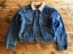 ヴィンテージ USED 古着 Wrangler ラングラー デニムジャケット Gジャン ライナー付 お洒落 アメカジ 古着 中古衣料 USA古着 ビンテージ