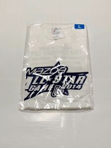 送料無料 マツダオールスターゲーム2014 Tシャツ L 即決 半袖 シャツ セ・リーグ パ・リーグ オールスター NPB