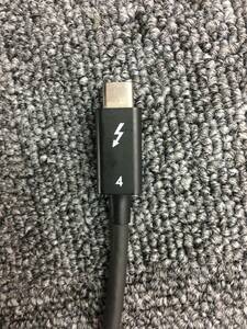 【中古美品・送料込】Thunderbolt 4（USB-C）ケーブル 80センチ