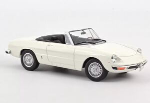 ノレブ 1/18 アルファロメオ 2000 スパイダー 1978 ホワイト NOREV ALFA ROMEO 2000 Spider ミニカー